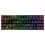 ROYAL KLUDGE RK61 Black Gaming Keyboard Brown switch RK-61-BLK-BRNSW-US