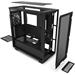 Rozbalene NZXT case H7 Flow / 2x 120 mm fan / tempered glass / mesh panel / black CM-H71FB-01#rozbal