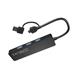 Rozbočovač Natec MAYFLY 4xUSB-A 3.0 HUB + USB-A adaptér NHU-2023