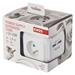 Rozbočovacia kocka s predl. prívodom – 4 zás. + 2× USB, 1,9m 8592920067642