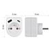 Rozbočovacia zásuvka 1×, 1×USB-A+1×USB-C, biela 8592920144817