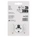 Rozbočovacia zásuvka 2×, 1×USB-A+1×USB-C, bielo-sivá 8592920144848