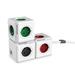 Rozbočovacia zásuvka 240V, CEE7 (vidlica)-POWERCUBE, 0.1m, ORIGINAL USB, šedá, POWERCUBE, 4 zásuvky 8718444085959