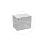 Rozvaděč nástěnný GrandN Duo 9U 450mm, dveře plech, RAL7035, GrandND-9U-645-21-G 83000382