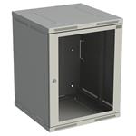 Rozvaděč nástěnný SENSA 15U 500mm, dveře sklo, RAL 7035, SENSA-15U-65-11-G