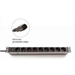 Rozvodný panel 19”, 9 x 230 V 620090I