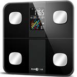 RunStar 4E SmartView Body Scale, Diagnostická osobní chytrá váha, černá (FG2019LB) 850040753448