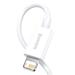 Rýchlonabíjací kábel Baseus Superior Series USB/Lightning 2.4A 1m biela CALYS-A02