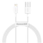 Rýchlonabíjací kábel Baseus Superior Series USB/Lightning 2.4A 1m biela CALYS-A02