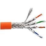S/FTP kabel LEXI-Net, Cat6A, LS0H, B2ca-s1a,d0,a1, oranžový, 500m, cívka KLEXI66A704H-B2ca