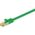 S/FTP (PiMF) Patchkábel LSOH 1.5m, cat.7, zelený, Cu 91595
