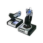 Saitek Pro Flight X52 Flight System - Joystick a plynový pedál - kabelové - pro PC 945-000006