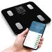 Salente MaxFit, chytrá osobní diagnostická fitness váha, Bluetooth, černá MAXFIT-BK
