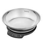 Salente Rimare, kuchyňská váha, 5 kg, nerezová mísa, černá/nerez RIMAREBK