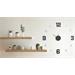 Samolepiace hodiny G21 Metallic Style HM9-WSC-10BW006
