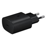 Samsung cestovní nabíječka EP-TA800EBE, PD, Fast charging, USB-C, 25 W, černá, (bulk) GP-PTU021SOABQ