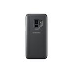 Samsung Clear View Standing Cover EF-ZG960 - Pouzdro s klopou pro mobilní telefon - černá - pro Gal EF-ZG960CBEGWW