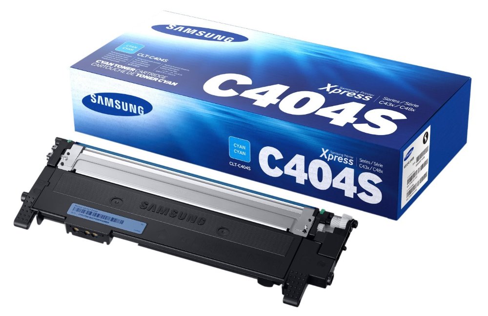 Samsung CLT-C404S Cyan tonerová kazeta pre tlačiarne SL-C430/SL-C480 - 1 000 stran CLT-C404S/ELS