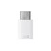 Samsung EE-GN930 - USB adaptér - Micro USB typ B (F) do USB-C (M) - USB 2.0 - bílá EE-GN930KWEGWW