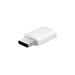 Samsung EE-GN930 - USB adaptér - Micro USB typ B (F) do USB-C (M) - USB 2.0 - bílá EE-GN930KWEGWW