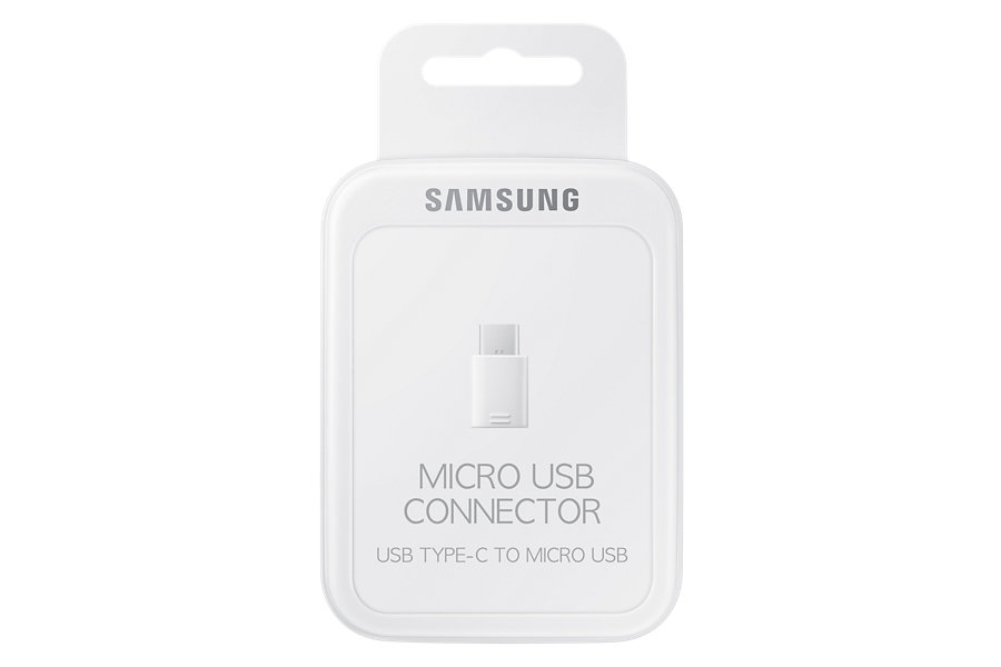Samsung EE-GN930 - USB adaptér - Micro USB typ B (F) do USB-C (M) - USB 2.0 - bílá EE-GN930KWEGWW