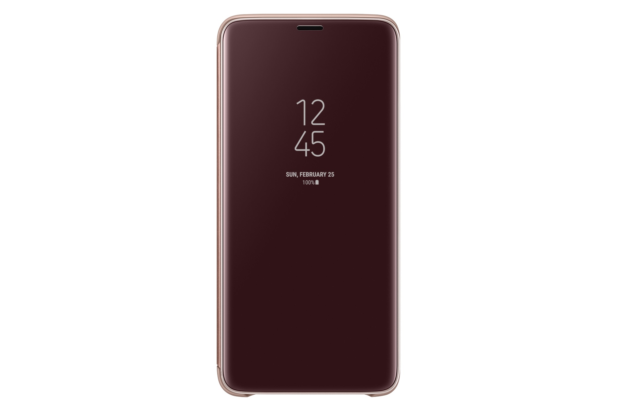 Samsung Flipové pouzdro Clear View pro S9+ Gold EF-ZG965CFEGWW
