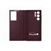 Samsung Flipové pouzdro Clear View pro Samsung Galaxy S22 Ultra Burgundy EF-ZS908CEEGEE