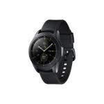Samsung Galaxy Watch - 42 mm - midnight black - technologie Smart Watch s řemínek - silikon - displ SM-R810NZKAXEZ