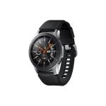 Samsung Galaxy Watch - 46 mm - stříbrná - technologie Smart Watch s řemínek - silikon - displej 1.3 SM-R800NZSAXEZ