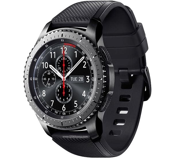 Samsung hodinky Gear S3 FRONTIER SM-R760, Čierna SM-R760NDAAXSK