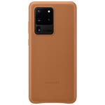 Samsung Kožený kryt pro S20 Ultra Brown EF-VG988LAEGEU