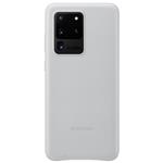 Samsung Kožený kryt pro S20 Ultra Light Gray EF-VG988LSEGEU