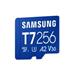 Samsung micro SD karta T7 - 256GB + USB adaptér MB-MB256T/WW