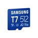 Samsung micro SD karta T7 - 512GB + USB adaptér MB-MB512T/WW
