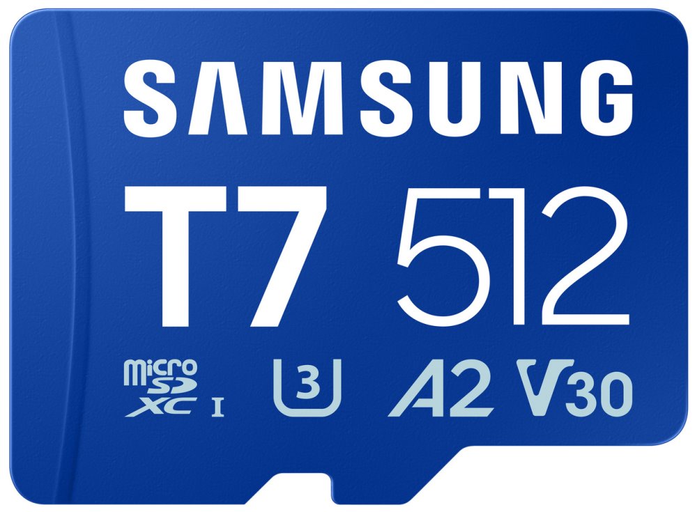 Samsung micro SD karta T7 - 512GB + USB adaptér MB-MB512T/WW