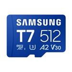Samsung micro SD karta T7 - 512GB + USB adaptér MB-MB512T/WW