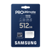 Samsung micro SDXC 512GB PRO Ultimate + SD adaptér MB-MY512SA/WW