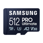 Samsung micro SDXC 512GB PRO Ultimate +USB adaptér MB-MY512SB/WW