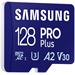 Samsung Micro SDXC karta 128GB PRO Plus + SD adaptér MB-MD128SA/EU