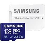 Samsung Micro SDXC karta 128GB PRO Plus + SD adaptér MB-MD128SA/EU