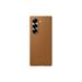 Samsung Ochranný kryt z veganské kůže pro Fold 6 Brown EF-VF956PAEGWW