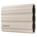 SAMSUNG Portable SSD T7 Shield 1TB / USB 3.2 Gen 2 / USB-C / Externí / Béžový MU-PE1T0K/EU