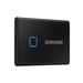 SAMSUNG Portable SSD T7 Touch 1TB / USB 3.2 Gen 2 / USB-C / Externí / Černý MU-PC1T0K/WW