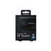 SAMSUNG Portable SSD T7 Touch 1TB / USB 3.2 Gen 2 / USB-C / Externí / Černý MU-PC1T0K/WW