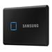 SAMSUNG Portable SSD T7 Touch 1TB / USB 3.2 Gen 2 / USB-C / Externí / Černý MU-PC1T0K/WW