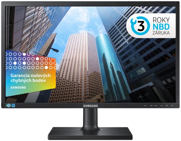 Samsung S24E450B - SE450 Series - LED monitor - 24" - 1920 x 1080 Full HD (1080p) - TN - 250 cd/m2 LS24E45KBSV/EN