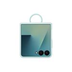 Samsung Silikonový kryt s držákem na prst Flip7 Mint EF-PF766TMEGWW