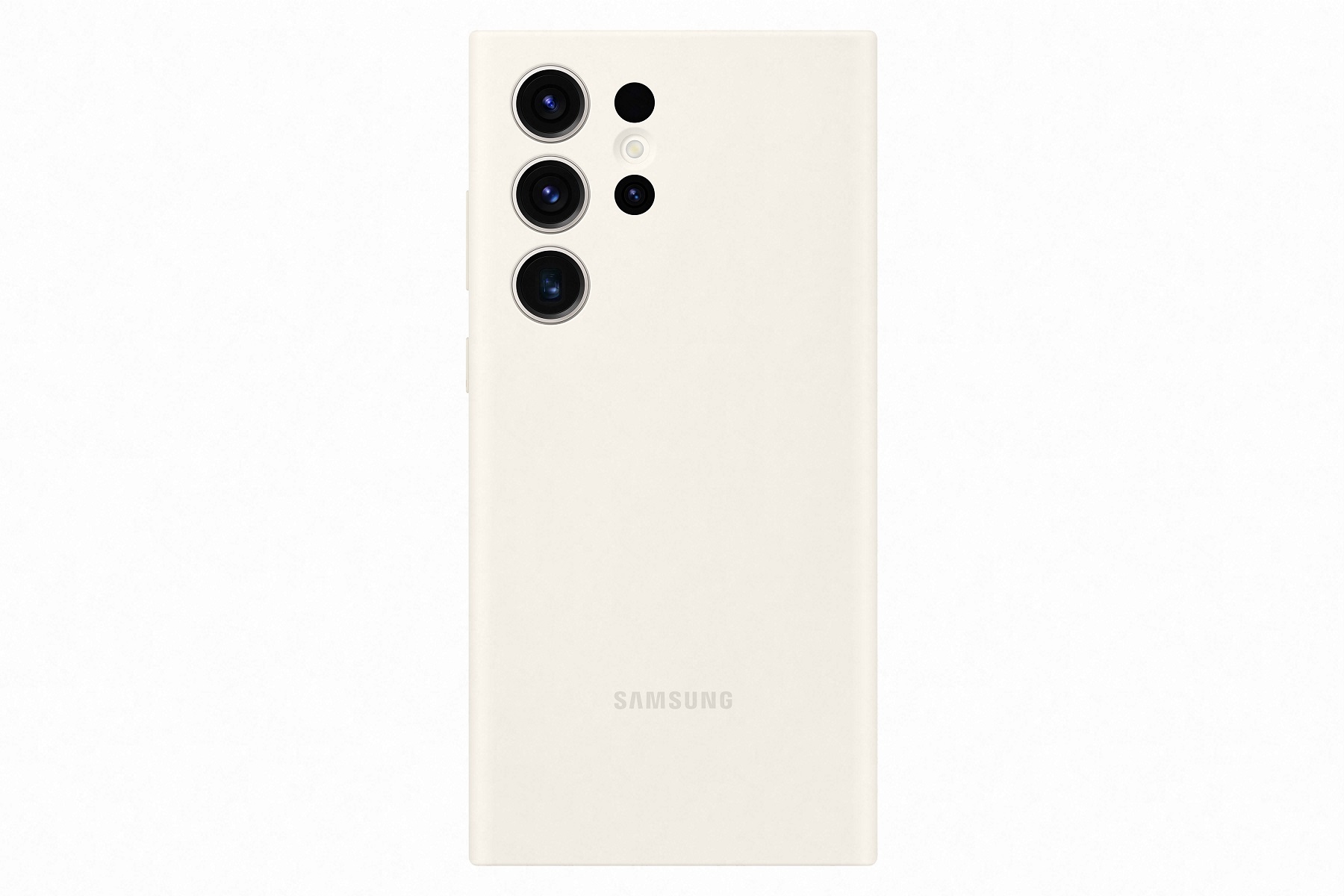 Samsung Silikonový zadní kryt pro Samsung Galaxy S23 Ultra Cotton EF-PS918TUEGWW
