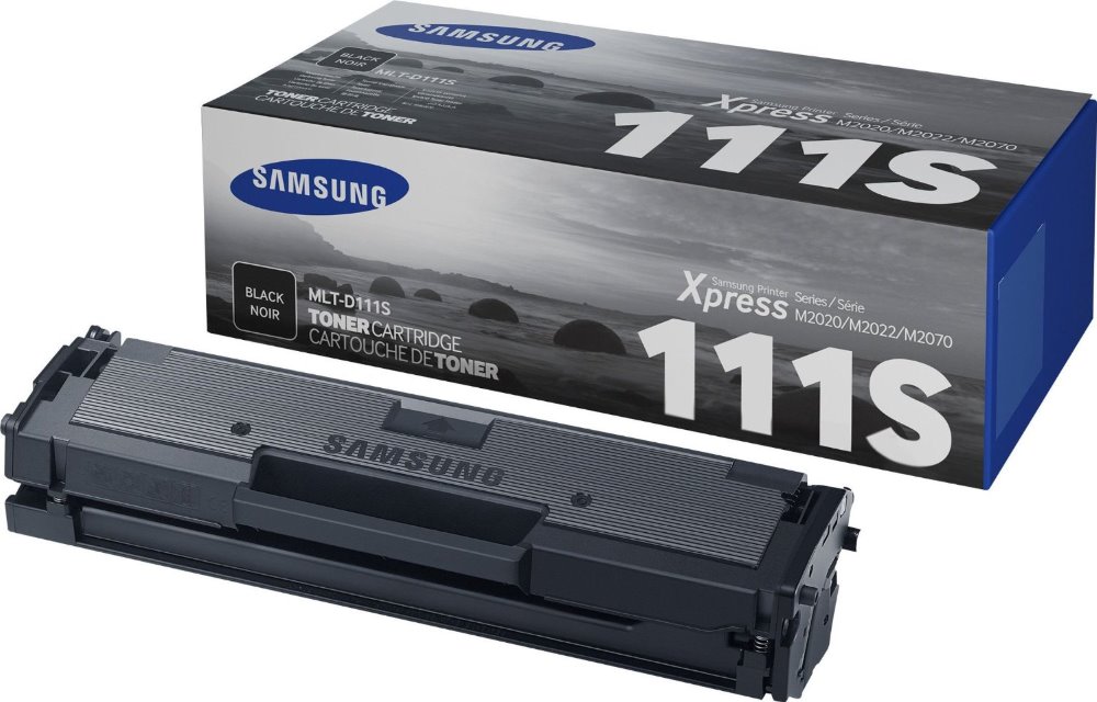 SAMSUNG Toner MLT-D111S/ELS, 1000 pages, black for: SL- M2020/M2020W, M2022/M2022W, M2070/M2070W, M2070F/M2070FW