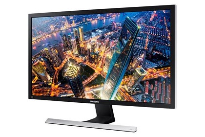 Samsung U28E590D - UD590 Series - LED monitor - 28" - 3840 x 2160 4K UHD (2160p) - TN - 370 cd/m2 - LU28E590DS/EN